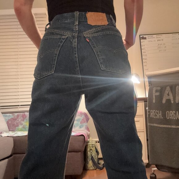 Vintage USA High Rise Levis 501 🔥 28/30 - Picture 2 of 12
